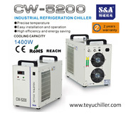 S&A chiller for cnc router and co2 laser machines